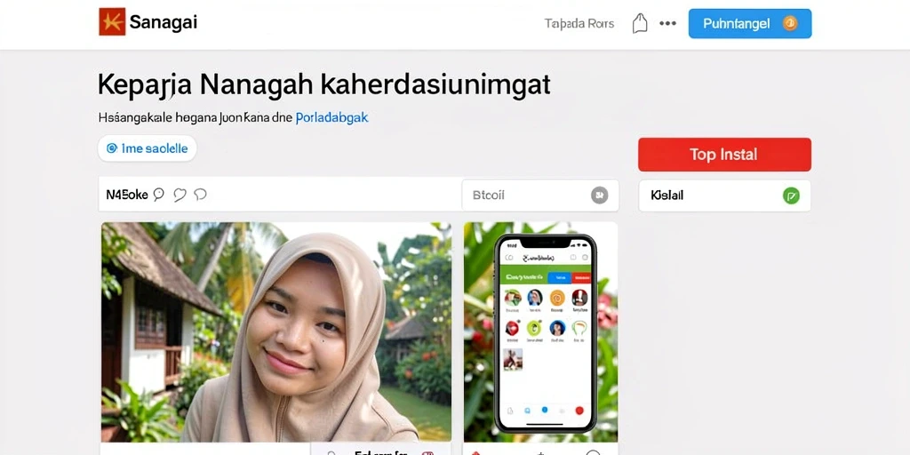 Screenshot aplikasi 55RT menampilkan karakter utama dalam aksi.