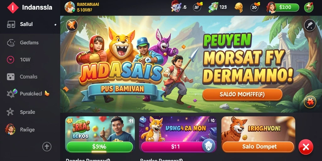 Tampilan grafis yang memukau dan detail.