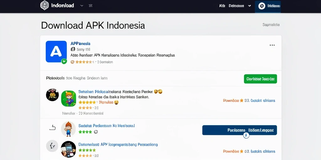 Tampilan grafis yang menawan dan berwarna.