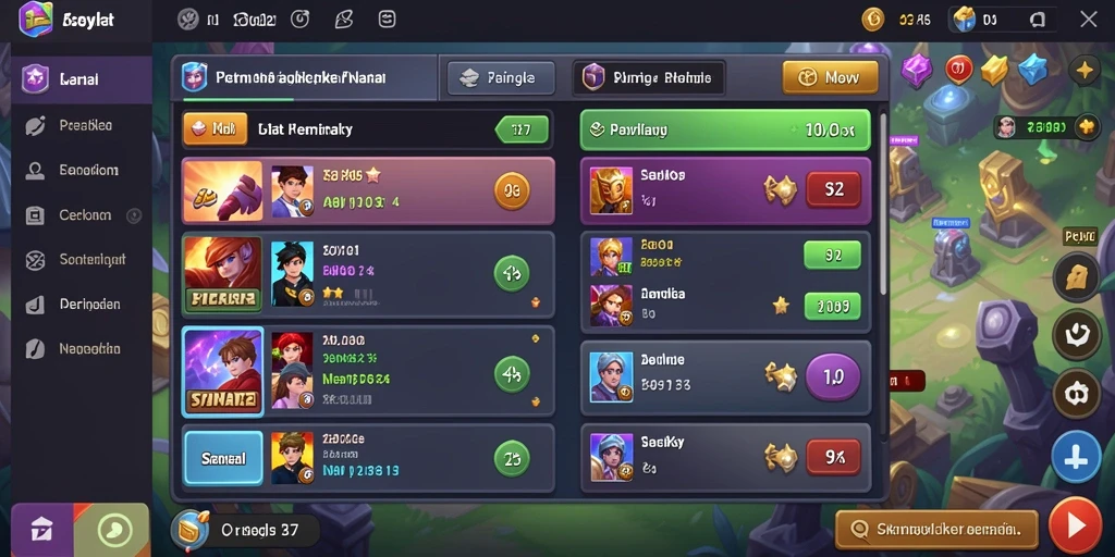 Tampilan utama game dengan grafis yang menawan.