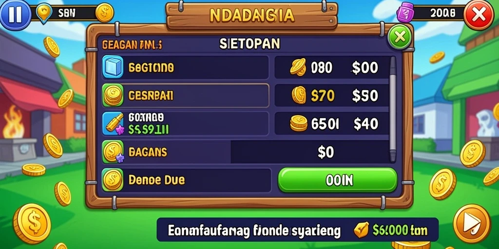 Screenshot 1: Tampilan karakter pemain di lapangan.