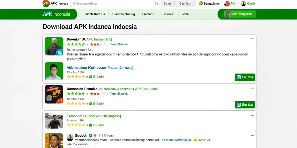 Tampilan antarmuka utama yang menarik.