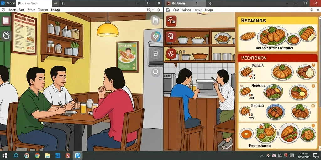 Tampilan awal permainan yang memikat.