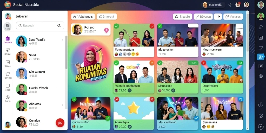 Tampilan antarmuka yang mudah digunakan dan menarik.