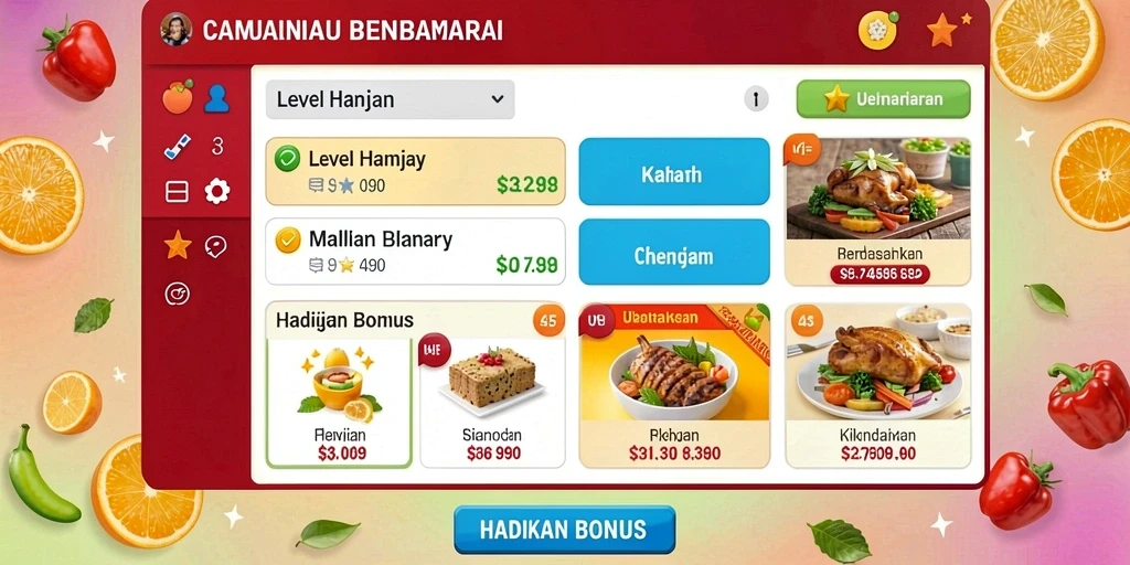 Tampilan antarmuka pengguna yang menarik dan mudah dinavigasi.