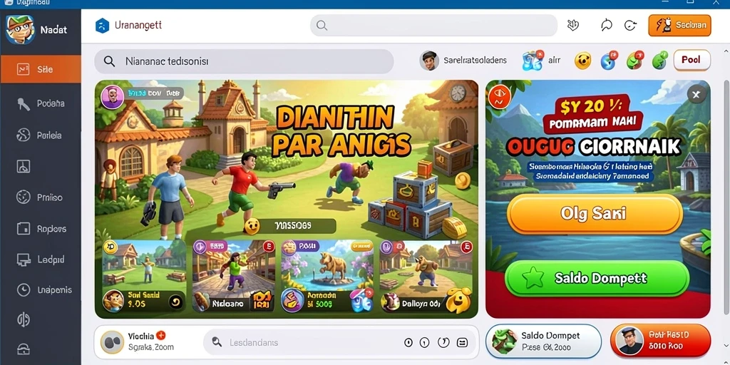 Tampilan grafis yang memikat dan modern.