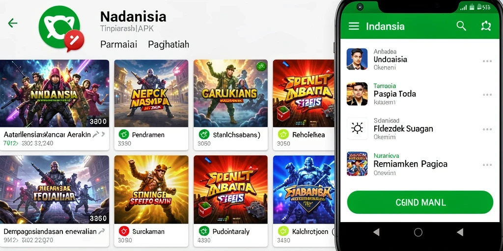 Tampilan antarmuka yang user-friendly.