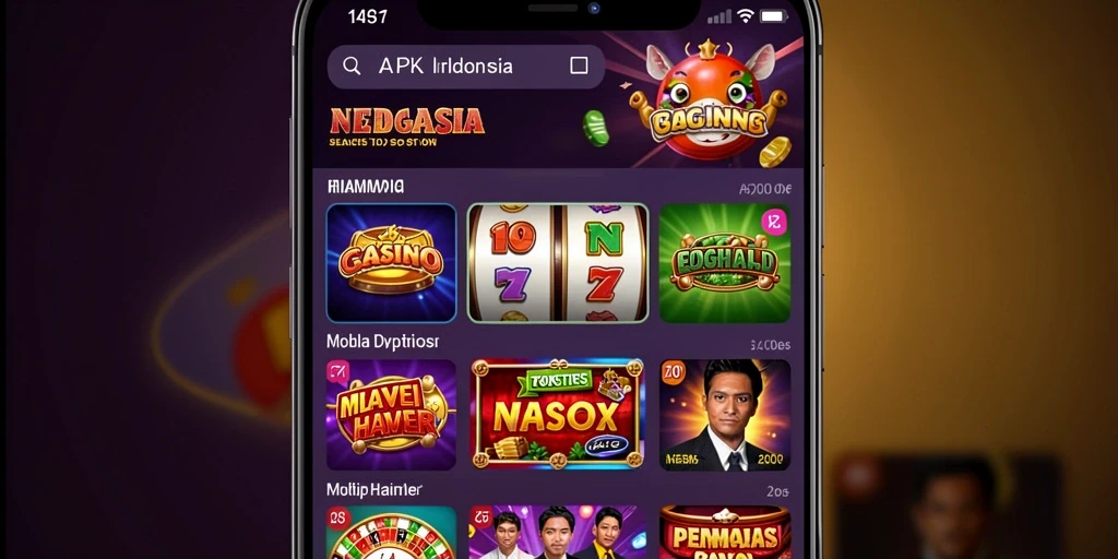 Tampilan menu utama yang menarik dan intuitif.