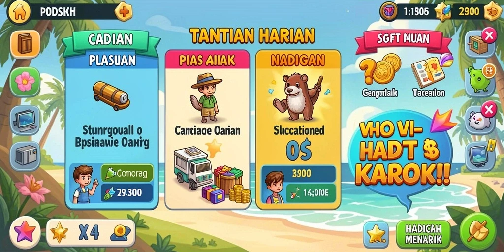 Tampilan antarmuka yang menarik dan mudah dijelajahi.