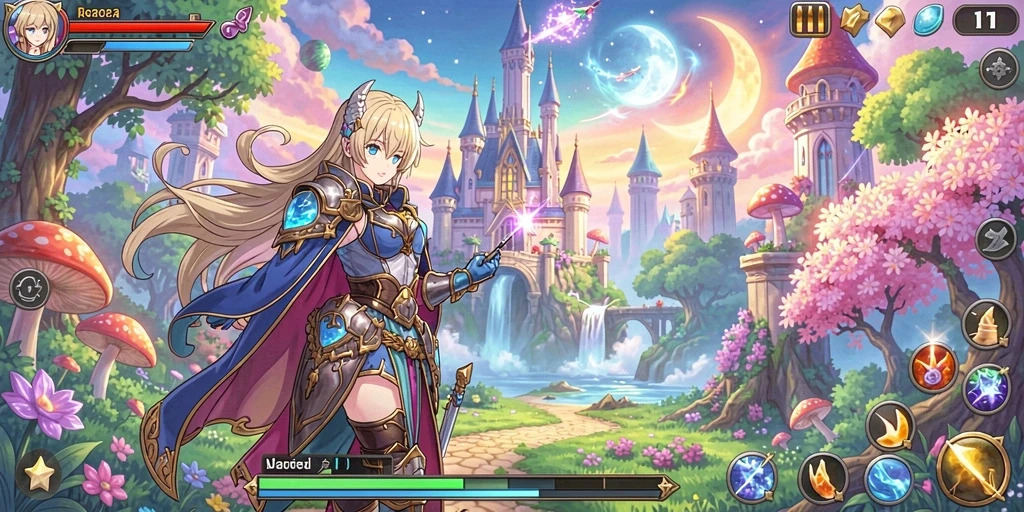 Tampilan grafis yang mengesankan dalam gameplay.